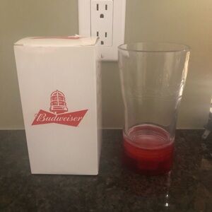 Budweiser Goal Synced Glass